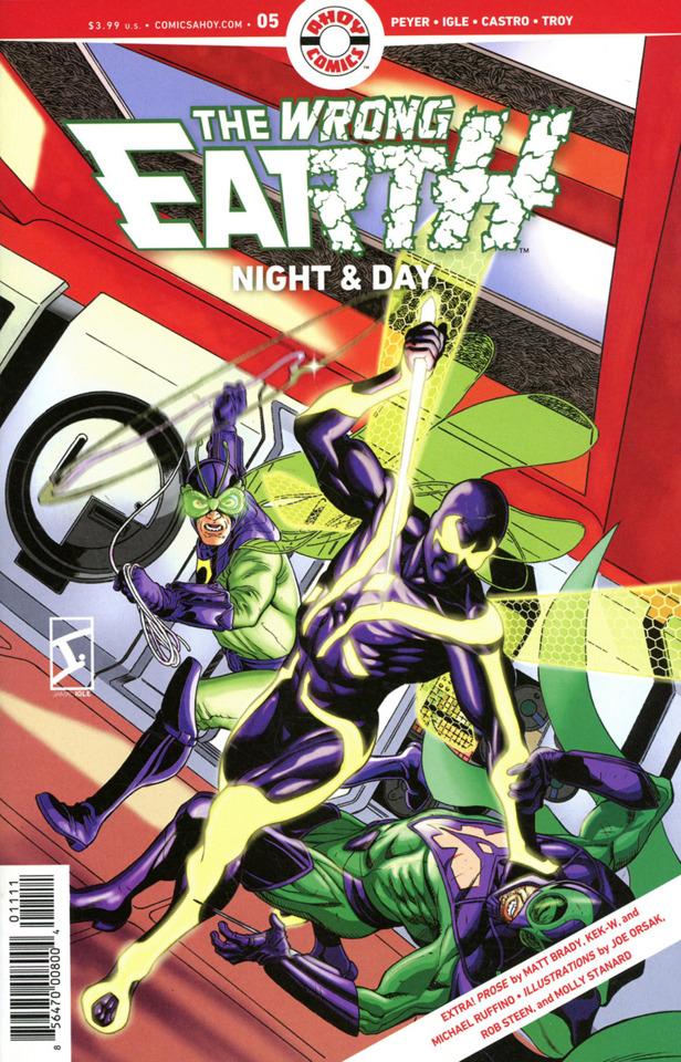 The Wrong Earth: Night & Day #5 cover