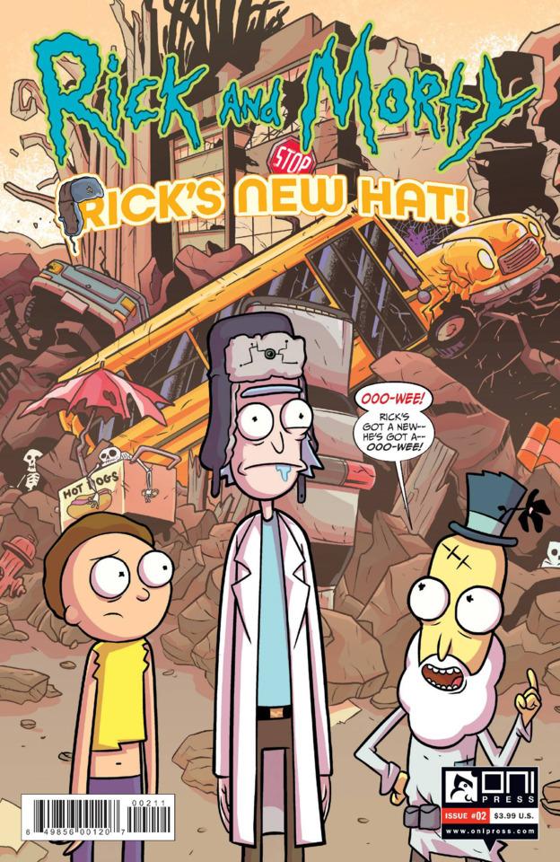 Rick and Morty: Rick's New Hat #2 cover