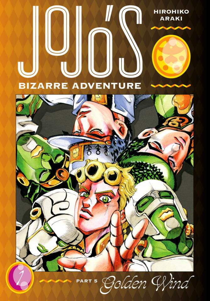 JoJo's Bizarre Adventure: Part 5--Golden Wind cover — © Viz