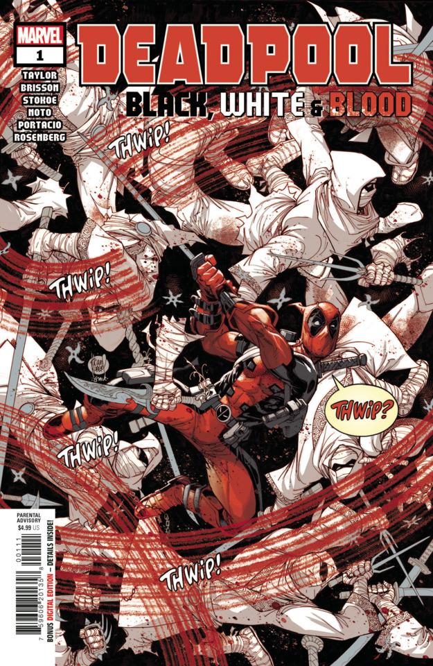 Deadpool: Black, White & Blood