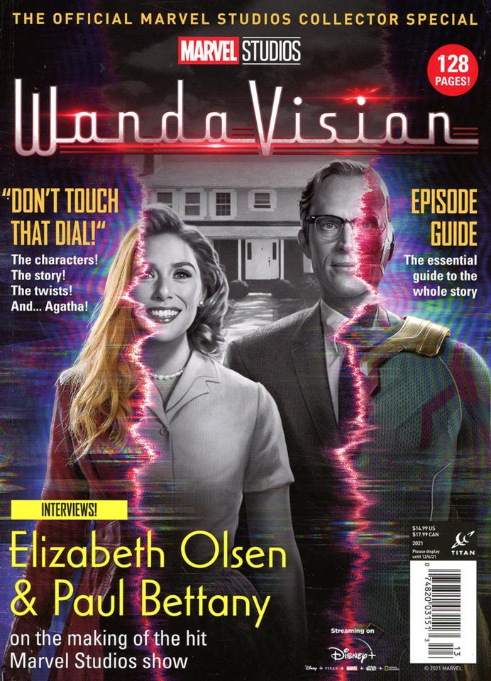 Marvel Studios' WandaVision: The Official Collector Edition cover — © Titan Comics