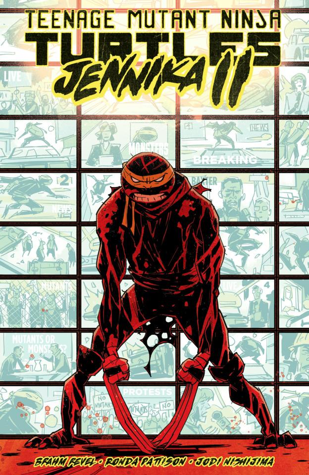 Teenage Mutant Ninja Turtles: Jennika II cover — © IDW Publishing
