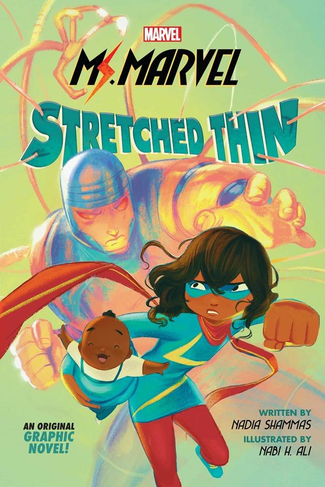 Ms. Marvel: Stretched Thin cover — © Scholastic Book Services