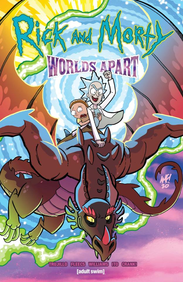 Rick and Morty: Worlds Apart cover — © Oni Press