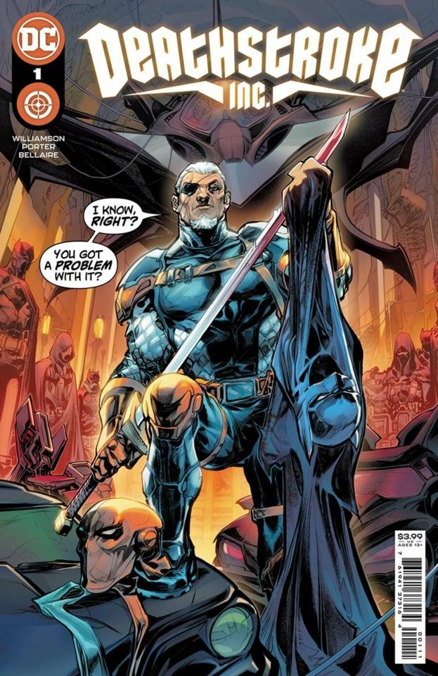 Deathstroke Inc. cover — © DC Comics