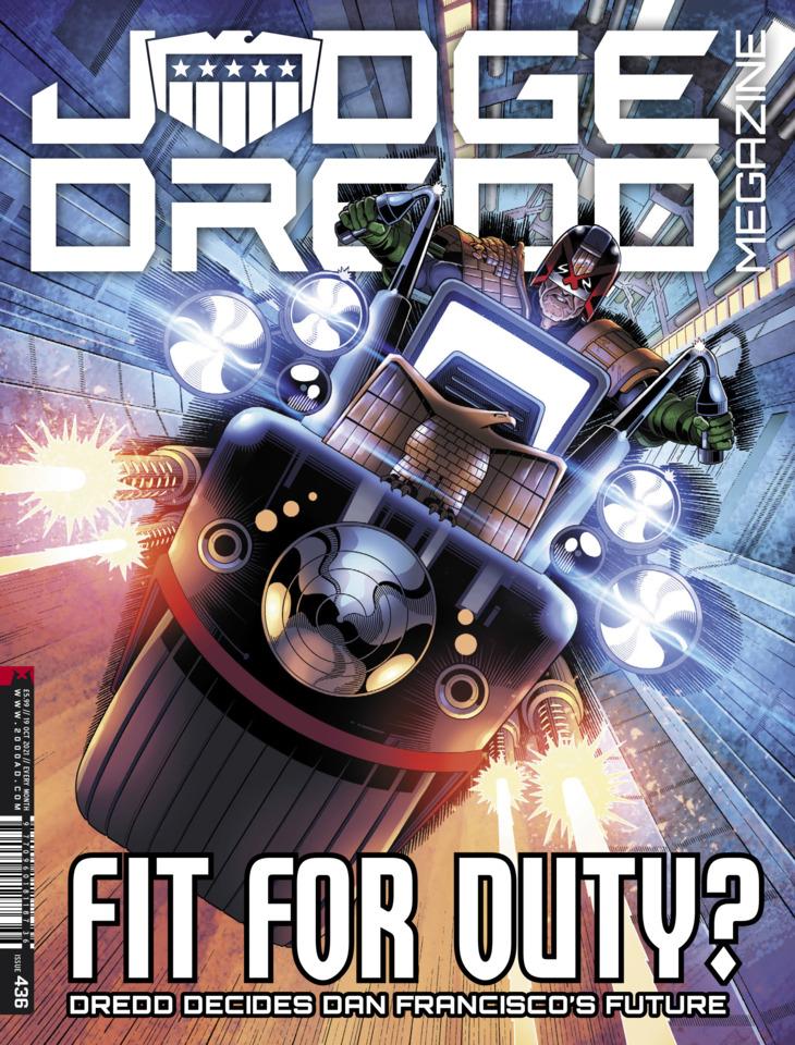 Judge Dredd Megazine #436 cover