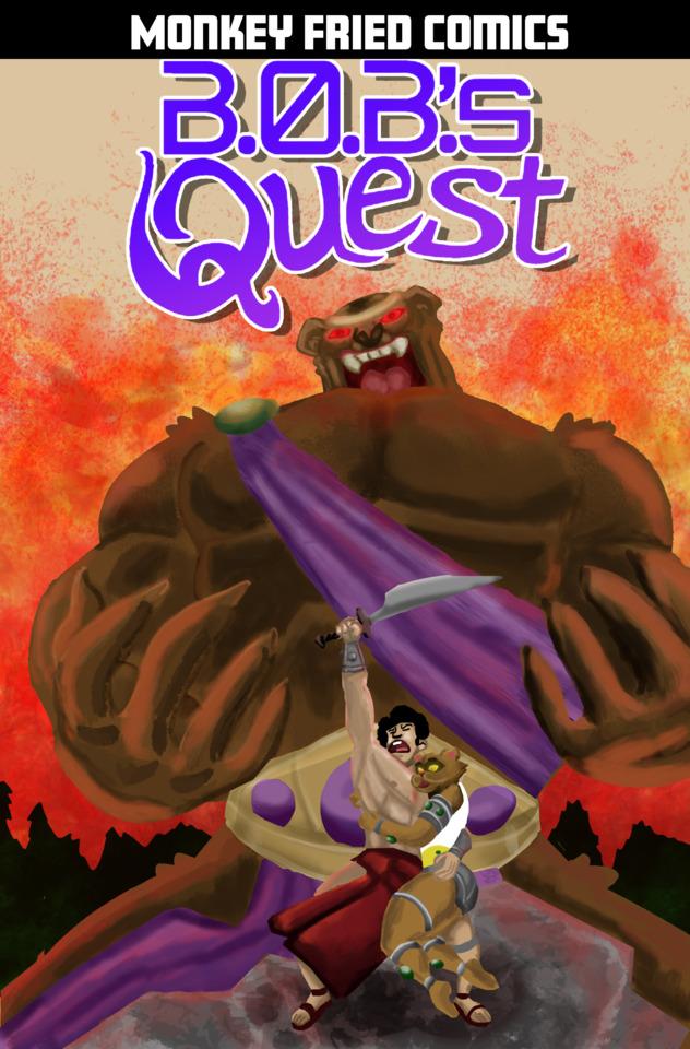 B.O.B's Quest cover — © Monkey Fried Comics