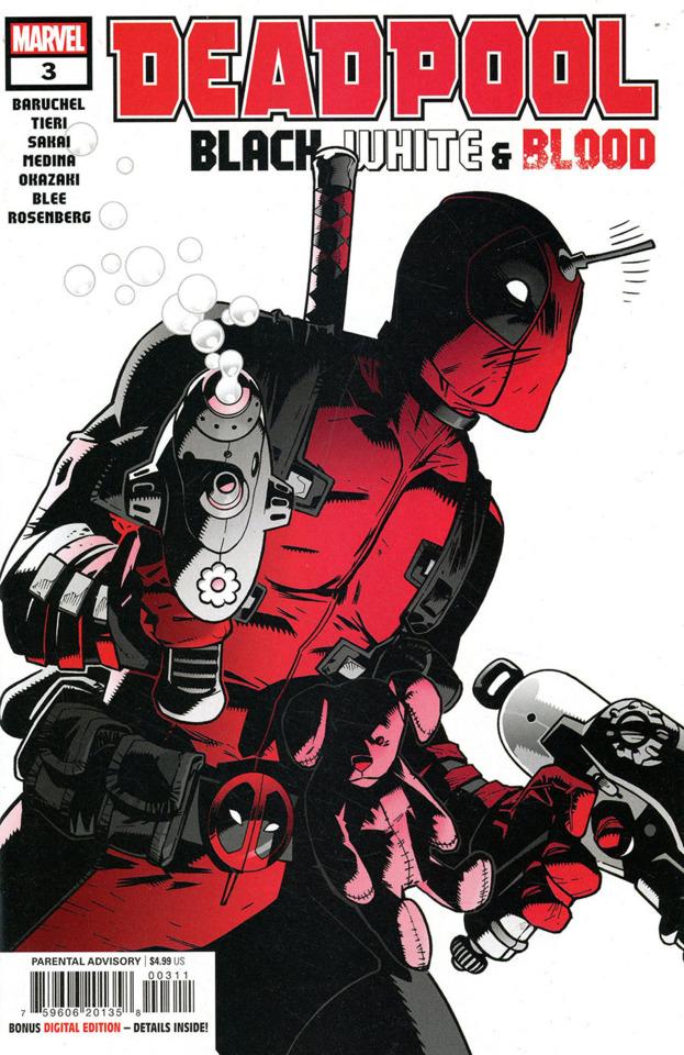 Deadpool: Black, White & Blood #3