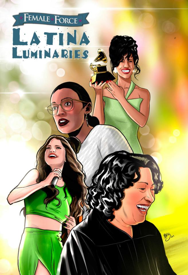 Female Force: Latina Luminaries #1 cover