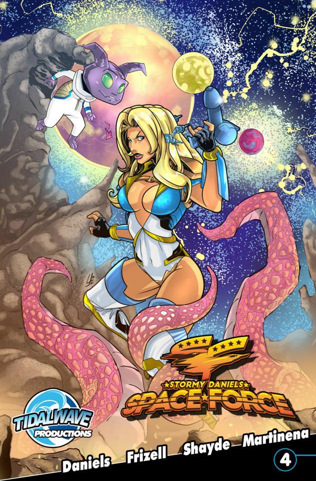 Space Force: Stormy Daniels #4 cover