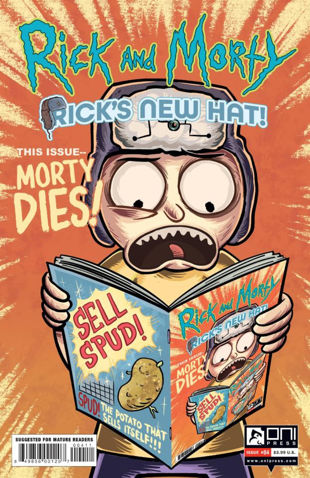Rick and Morty: Rick's New Hat #4 cover