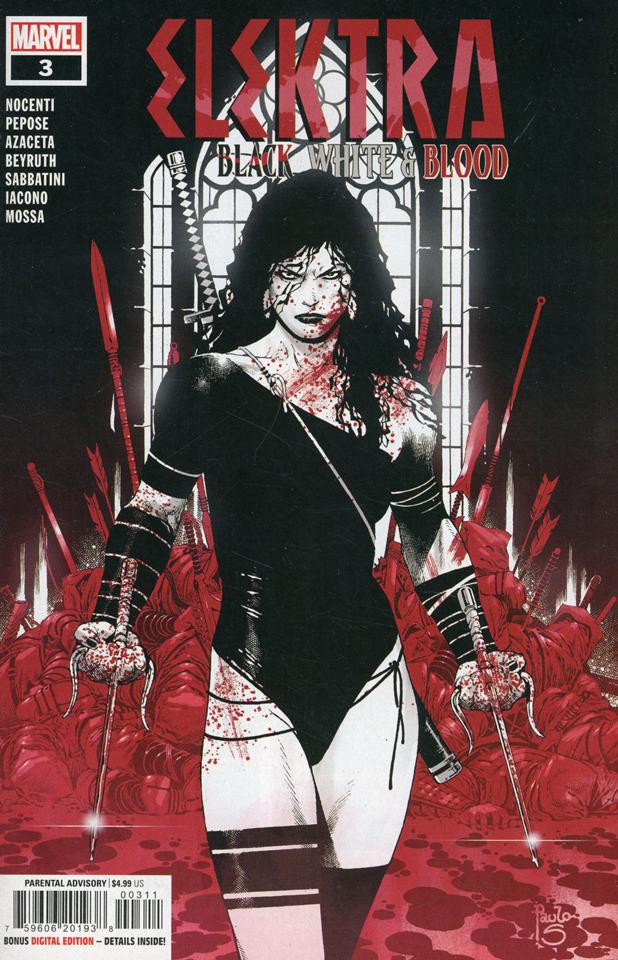 Elektra: Black, White & Blood #3