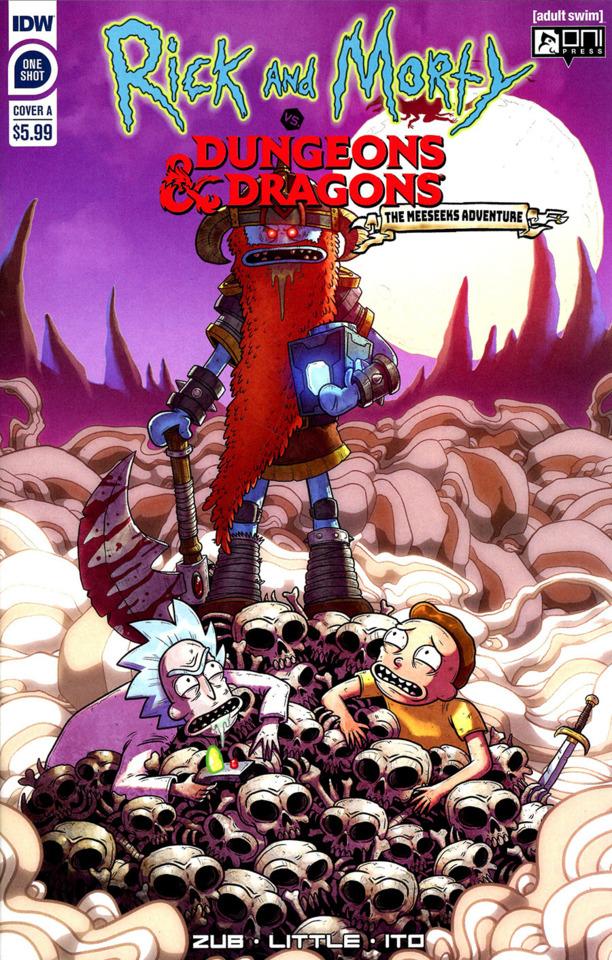 Rick and Morty vs. Dungeons & Dragons: The Meeseeks Adventure #1 cover