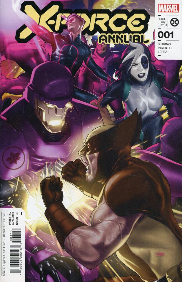 X-Force Annual #1 cover