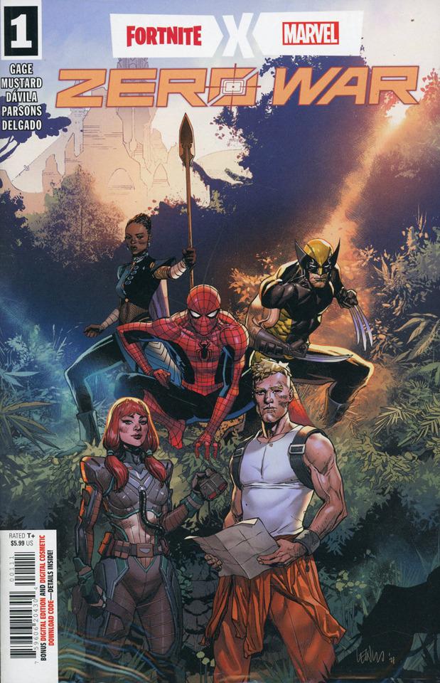 Fortnite X Marvel: Zero War cover — © Marvel