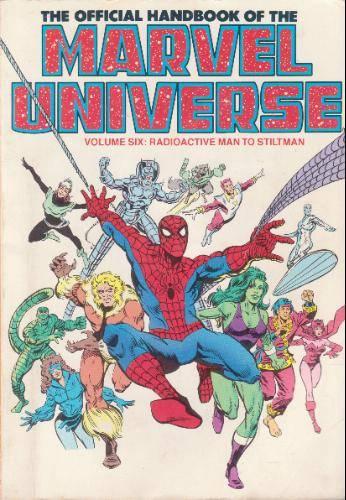 The Official Handbook of the Marvel Universe #6
