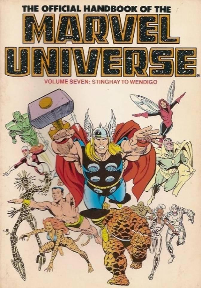 The Official Handbook of the Marvel Universe #7