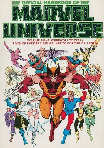 The Official Handbook of the Marvel Universe #8