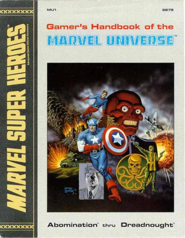 Gamer's Handbook of the Marvel Universe