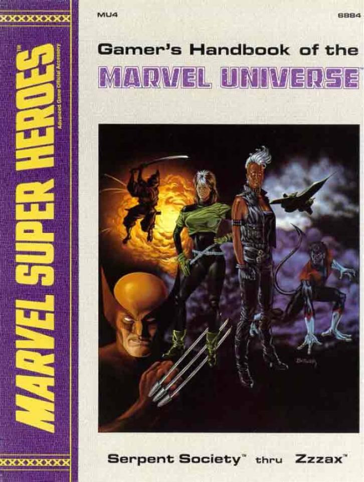Gamer's Handbook of the Marvel Universe #4