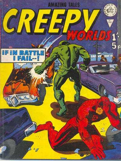 Creepy Worlds #116 cover