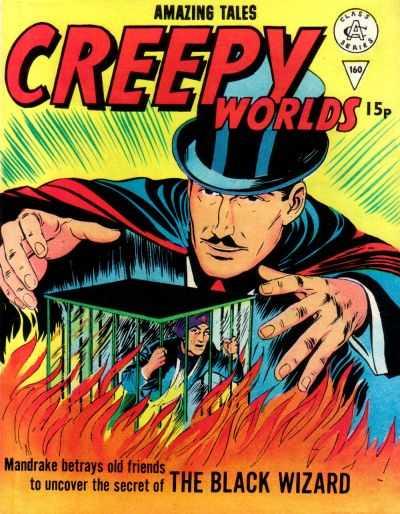 Creepy Worlds #160 cover