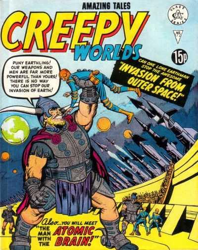 Creepy Worlds #172 cover