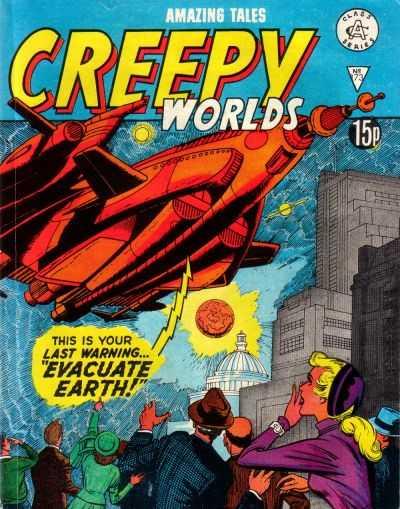 Creepy Worlds #173 cover
