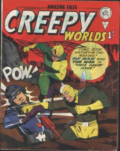 Creepy Worlds #113 cover
