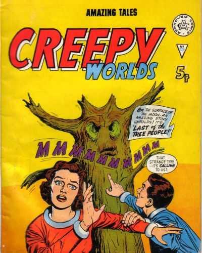 Creepy Worlds #126 cover