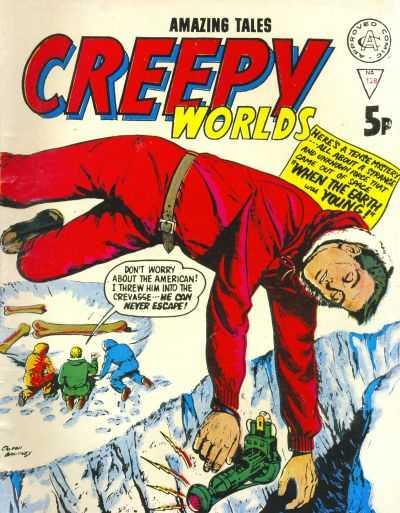 Creepy Worlds #128 cover