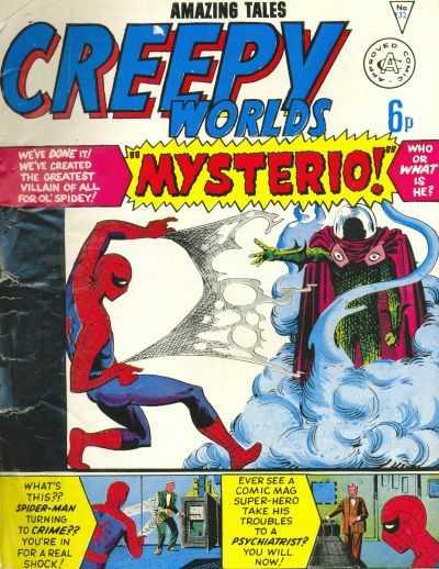 Creepy Worlds #132 cover