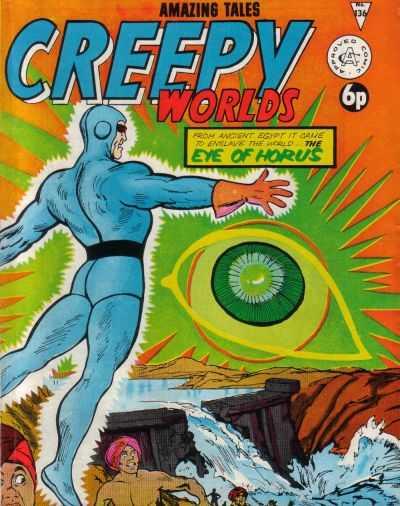 Creepy Worlds #136 cover