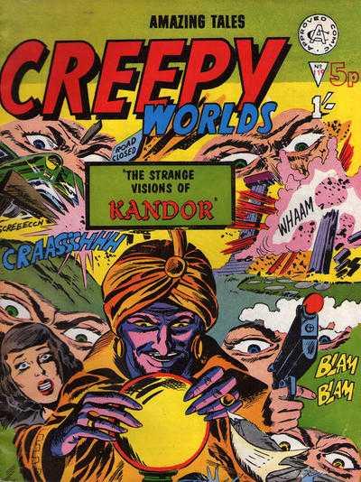 Creepy Worlds #119 cover
