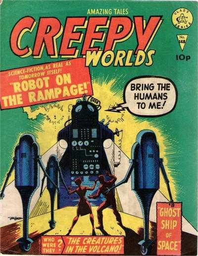 Creepy Worlds #148 cover