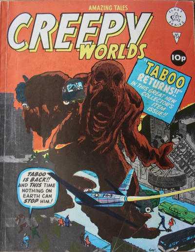 Creepy Worlds #156 cover