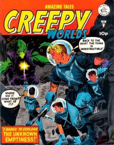Creepy Worlds #159 cover