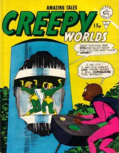Creepy Worlds #165 cover
