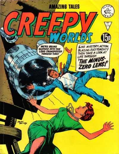 Creepy Worlds #176 cover