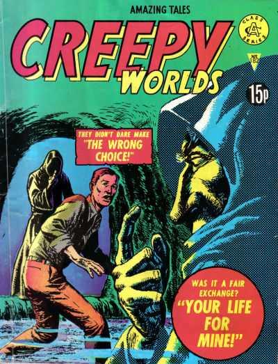 Creepy Worlds #182 cover