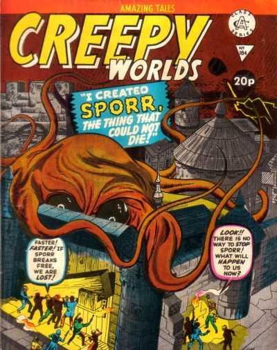 Creepy Worlds #184 cover