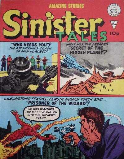 Sinister Tales #136 cover