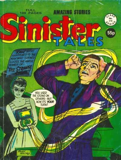 Sinister Tales #216 cover