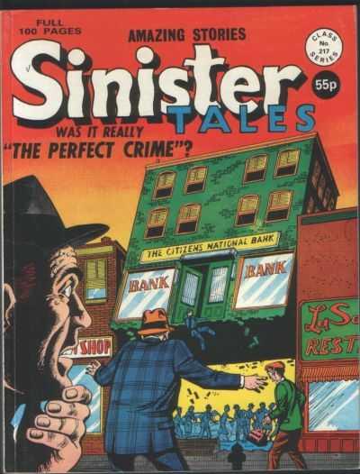 Sinister Tales #217 cover