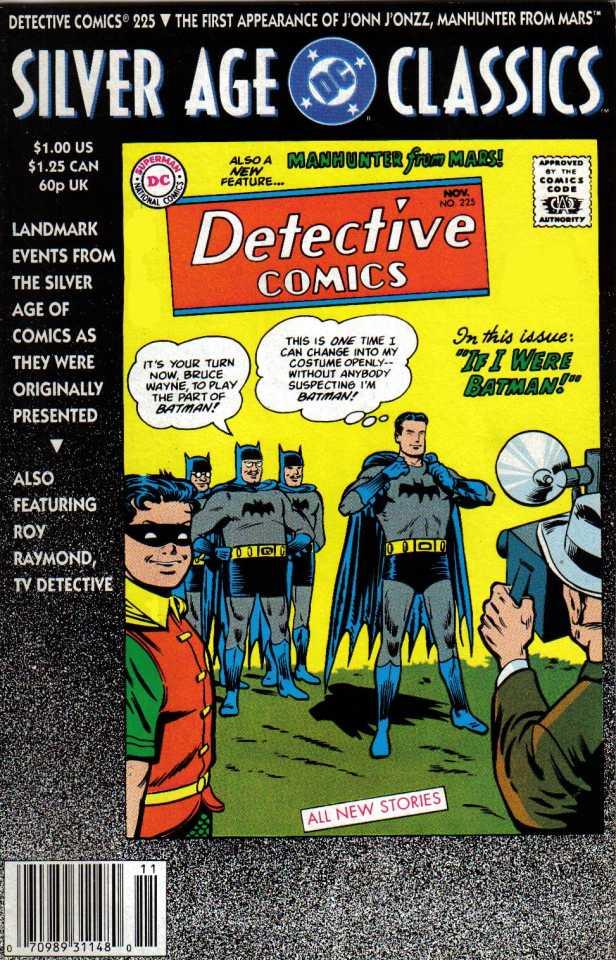 DC Silver Age Classics Detective Comics cover — © DC Comics