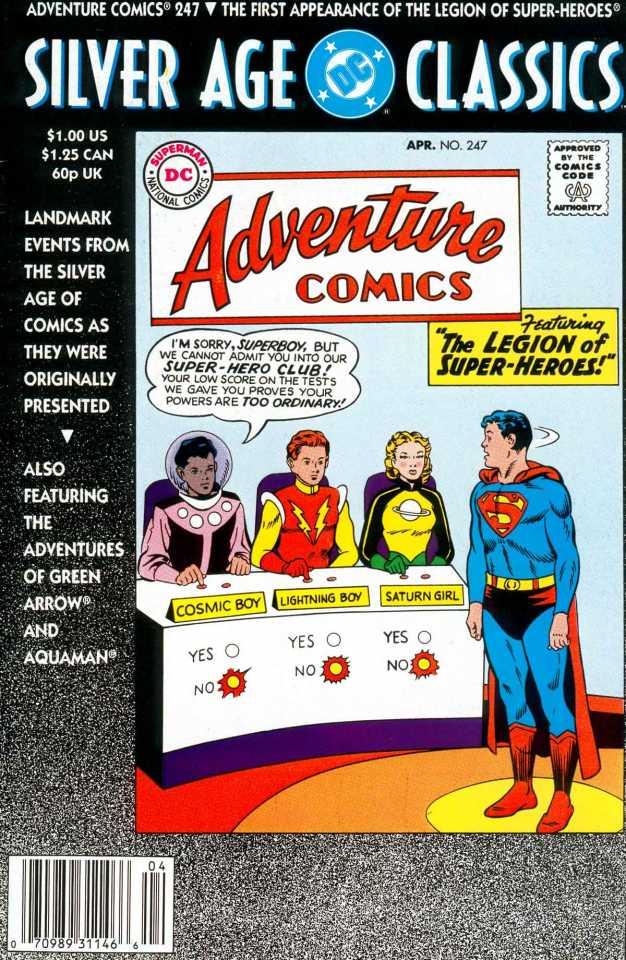 DC Silver Age Classics: Adventure Comics cover — © DC Comics