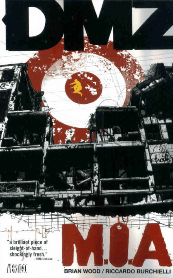 DMZ: M.I.A. cover — © DC Comics