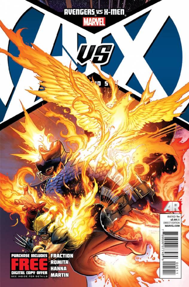 Avengers Vs. X-Men #5 cover