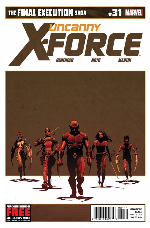 Uncanny X-Force #31 cover