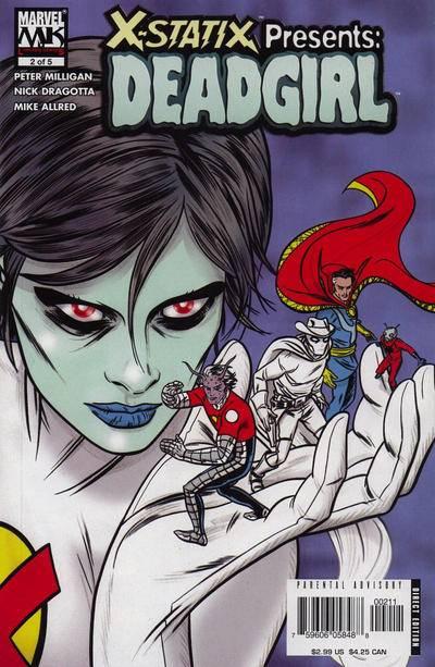X-Statix Presents: Dead Girl #2 cover